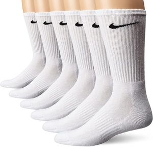 White Nike Socks